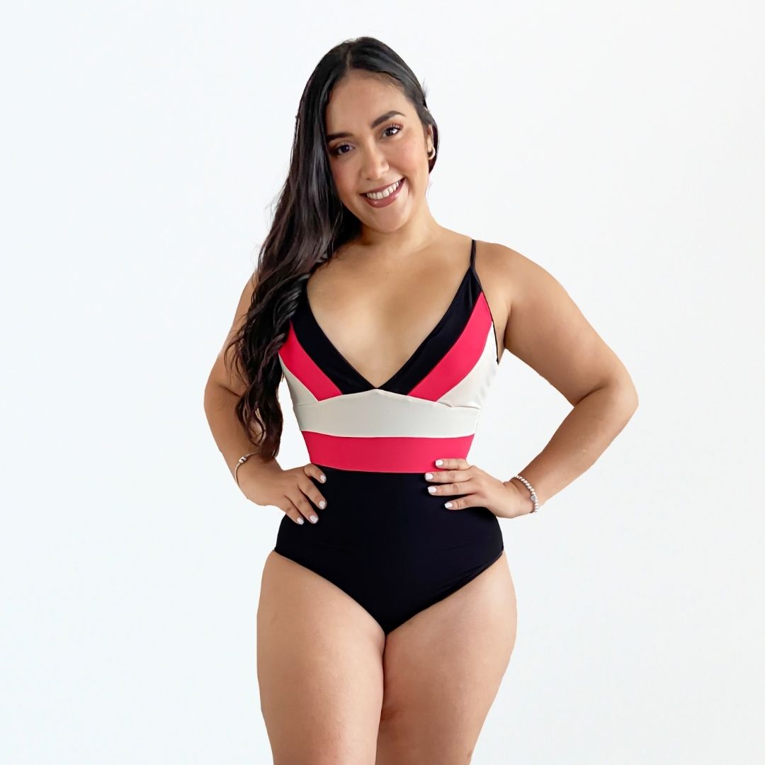 TRAJES DE BAÑO CON FAJA COLOMBIANO - SWIMSUIT