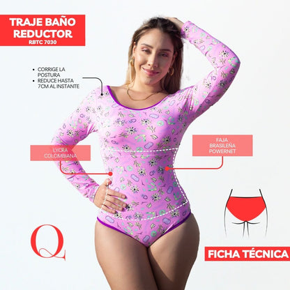 Traje de Baño con Faja Reductor RBTC7030 (CALZON SEÑIOR)