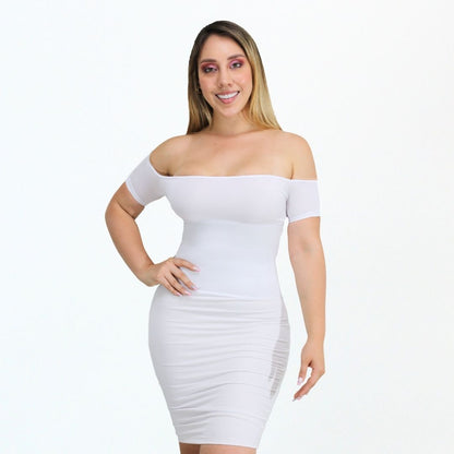 Vestido con Faja Reductor V9500L