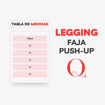 Leggins con Faja Levanta Glúteos LP100