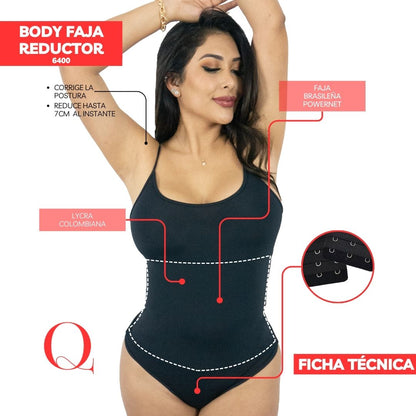 BODY FAJA REDUCTOR 6400 -SHAPEWEAR BODY SUIT