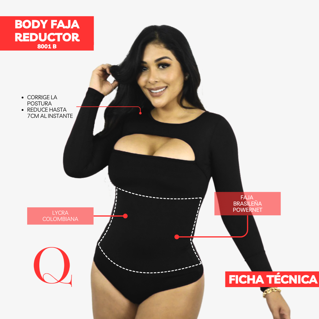 Body Faja Reductor 8001B