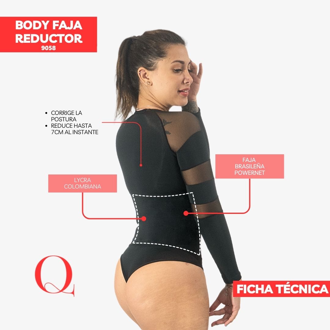 Body Faja Reductor 9058