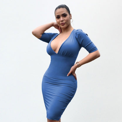 Vestido con Faja Reductor V1010L
