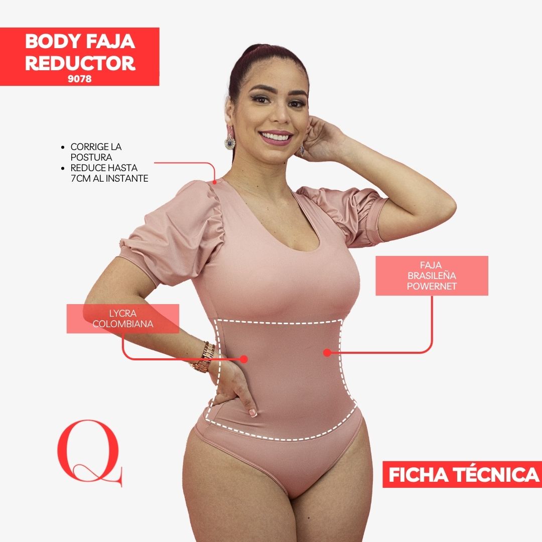 Body Faja Reductor 9078