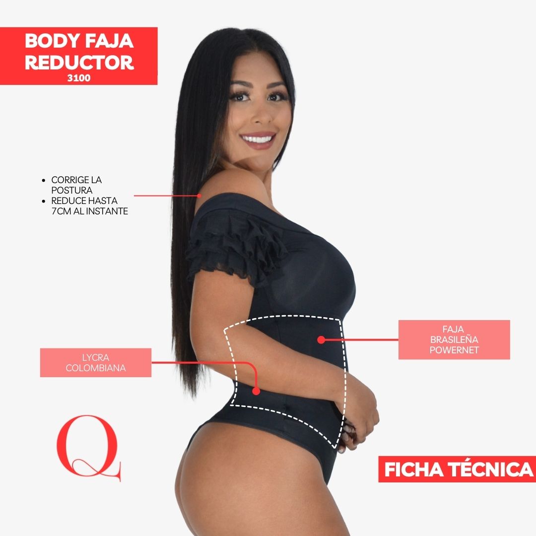 Body con Faja Reductor 3100
