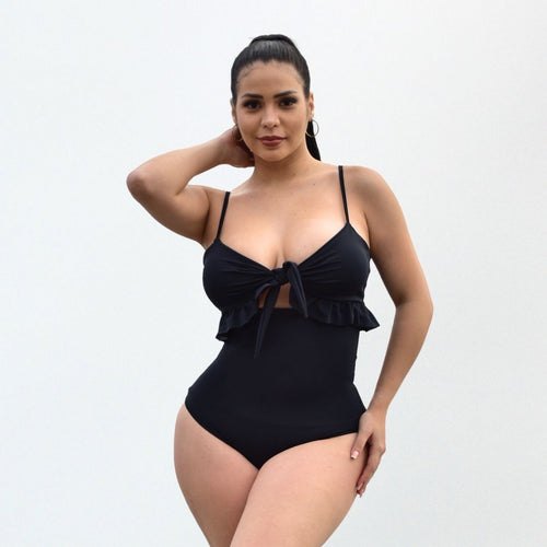 Traje de Baño con Faja Reductor RBTC1009 (CALZON ESTANDAR)
