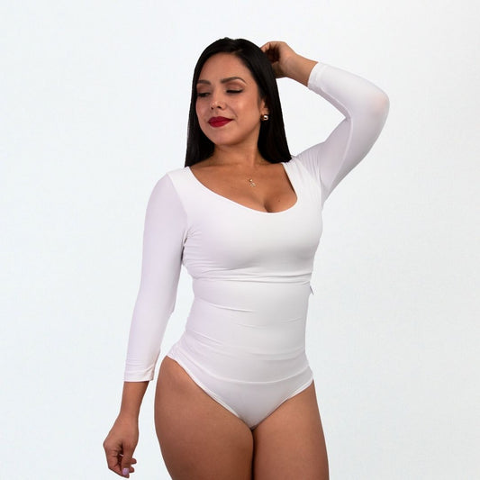 Body Faja Reductor Algodón 9012 OFF WHITE