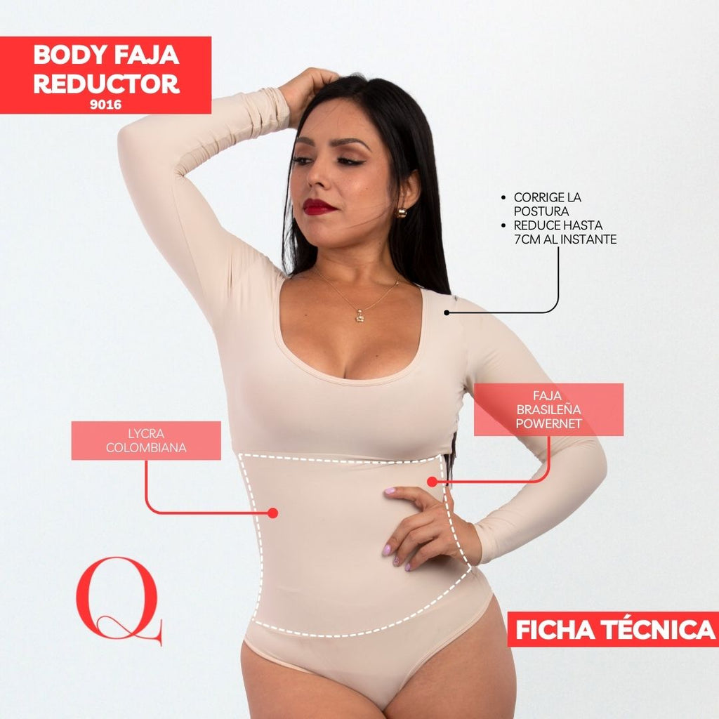 Body Faja Reductor Algodón 9016 PERLA