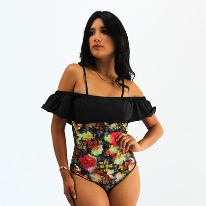 Traje de Baño con Faja Reductor RBT4500 (CALZON ESTANDAR)