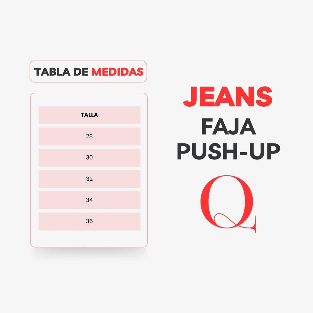 Jeans con Faja Levanta Glúteos 300F