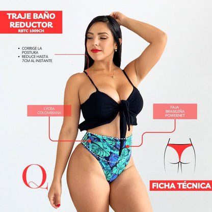 Traje de Baño con Faja Reductor RBTC1009CH (CALZON HILO)