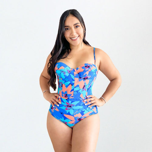 Traje de Baño con Faja Reductor RBTC2002 (CALZON ESTANDAR)