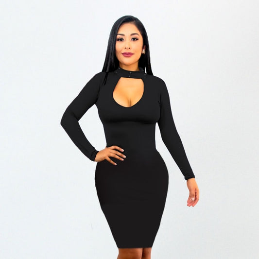 Vestido con Faja Reductor V5700BL