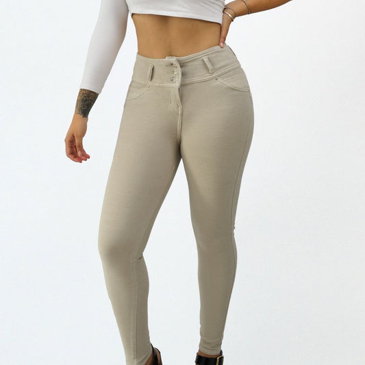 Jeans con Faja Levanta Glúteos 350F
