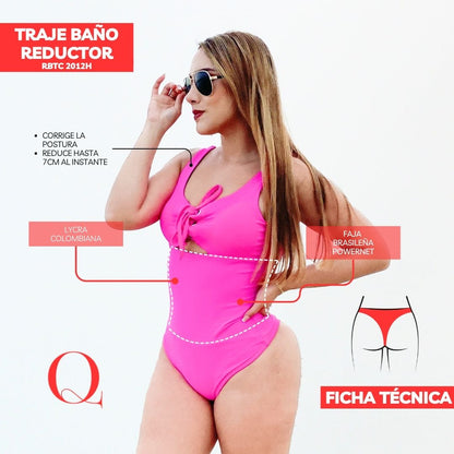 Traje de Baño con Faja Reductor RBTC2012H (CALZON HILO)