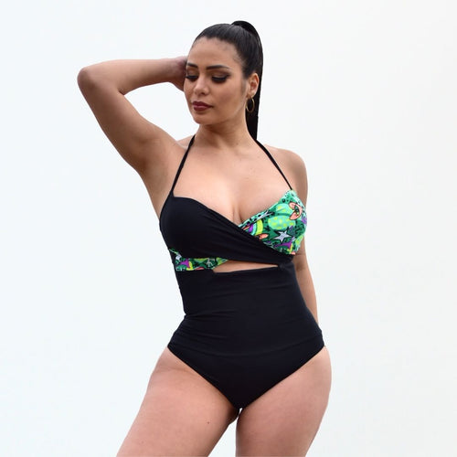 Traje de Baño con Faja Reductor RBTC3004 (CALZON ESTANDAR)
