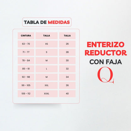 Enterizo con Faja Reductora EF001