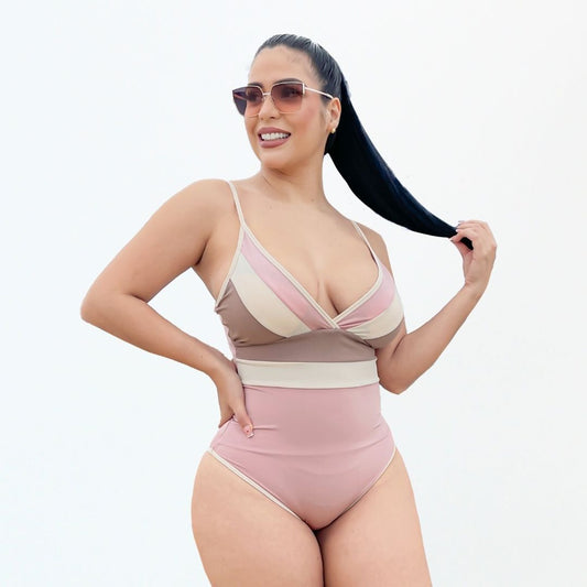 Traje de Baño con Faja Reductor RBTC3300 (CALZON ESTANDAR)