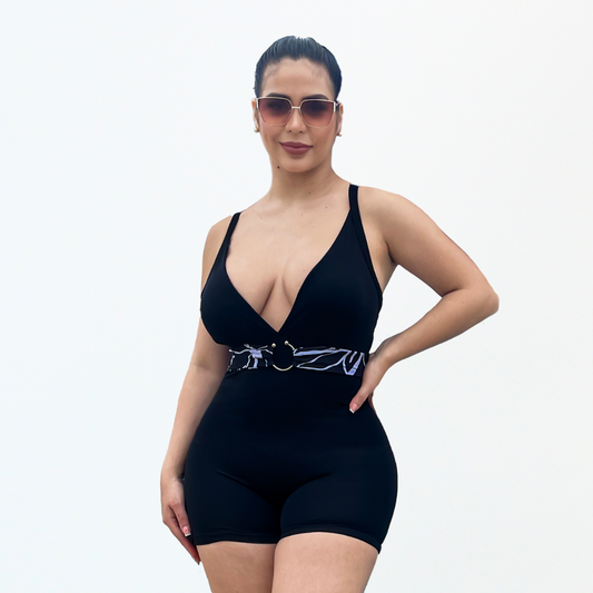 Traje de Baño con Faja Reductor RBTC3006SHT (CALZON SHORT)