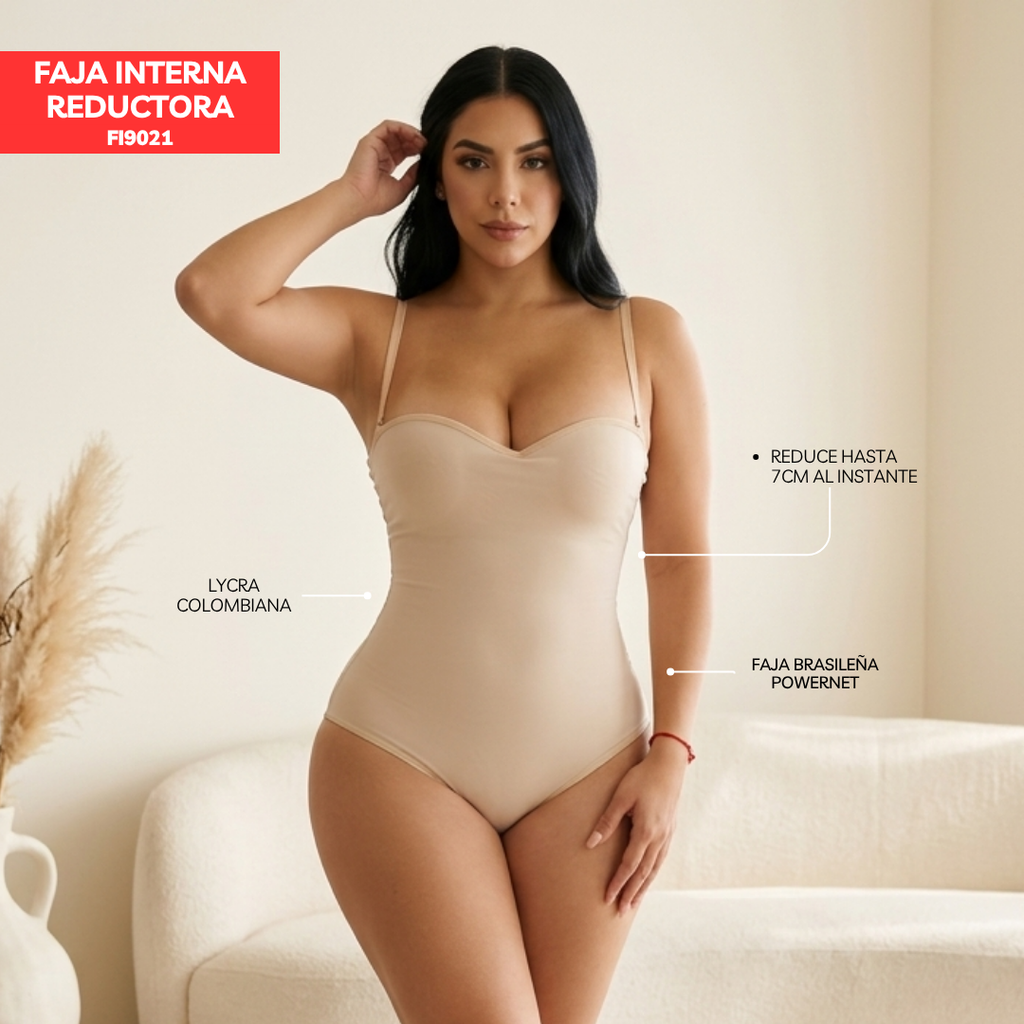 FAJA INTERNA -STRAPLE Y CON COPAS FI9021